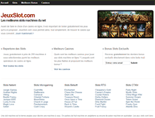 Tablet Screenshot of jeuxslot.com